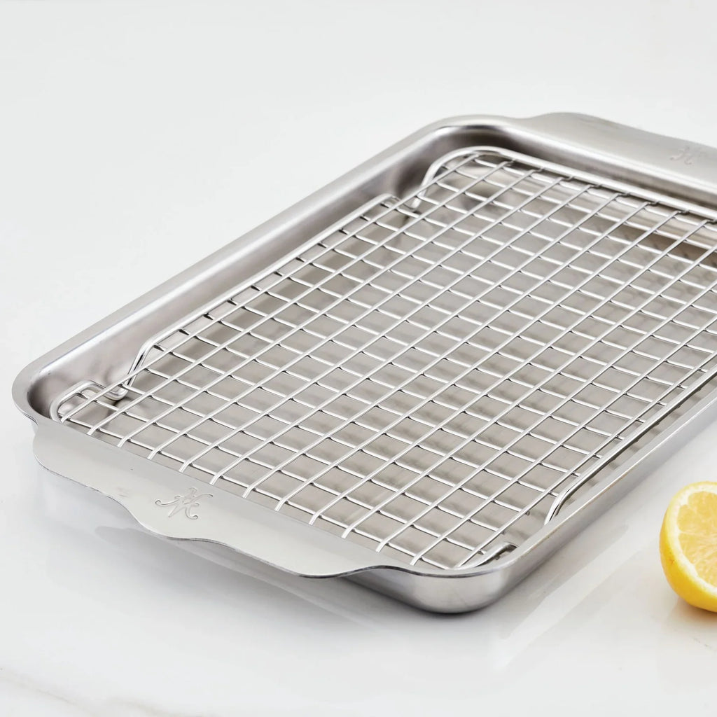 Tri-ply Quarter Sheet Pan with Rack