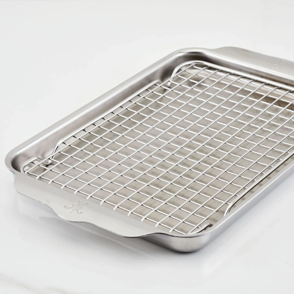 Tri-ply Quarter Sheet Pan with Rack