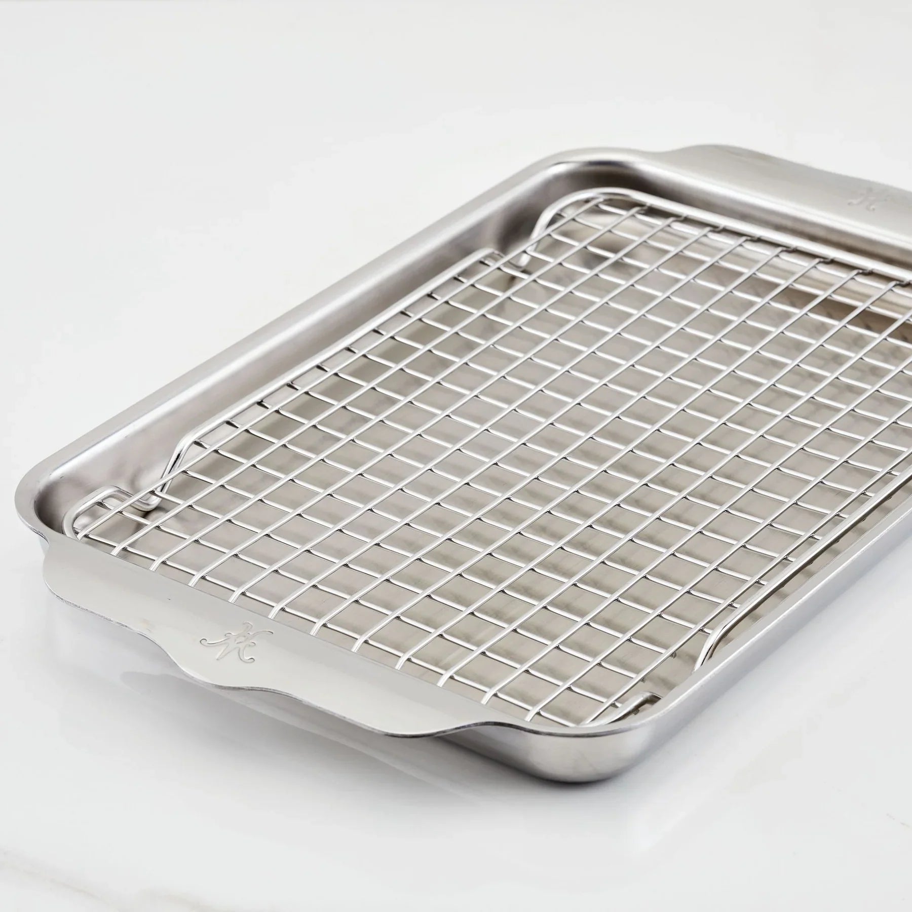 Tri-ply Quarter Sheet Pan with Rack